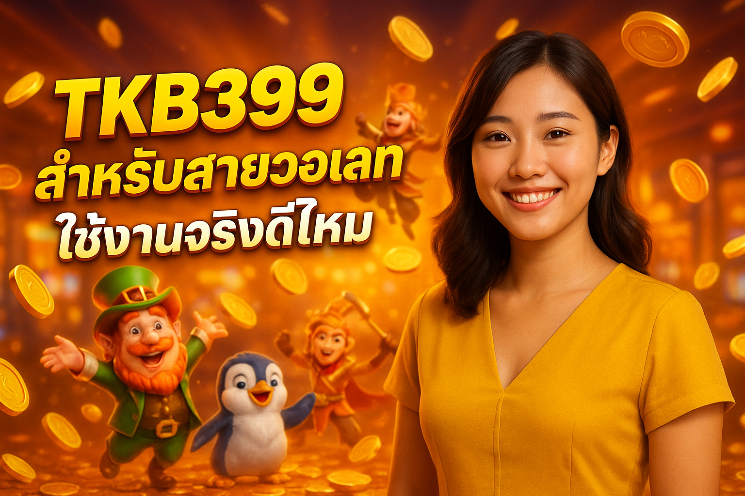 TKB399 สำหรับสายวอเลท ใช้งานจริงดีไหม